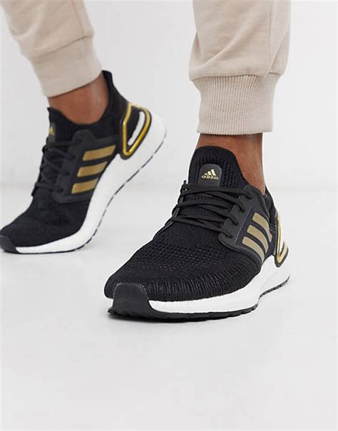 adidas zwart met gouden strepen|adidas sport sneakers.